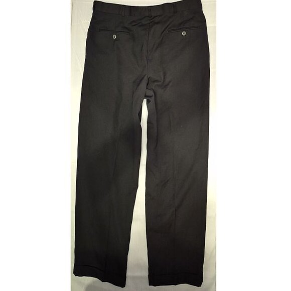 Slates by Dockers Black dress slacks. Pleated front. size 36/30 - Picture 7 of 15